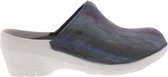 Dames Slippers Wolky 0607543-984 Clog Multi Jeans Jeansblauw - Maat 39