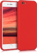 kwmobile telefoonhoesje voor Apple iPhone 6 / 6S - Hoesje voor smartphone - Back cover in rood