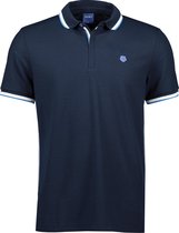 Qubz Polo - Modern Fit - Blauw - S