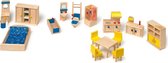 Legler Poppenhuis Meubelset - Hout