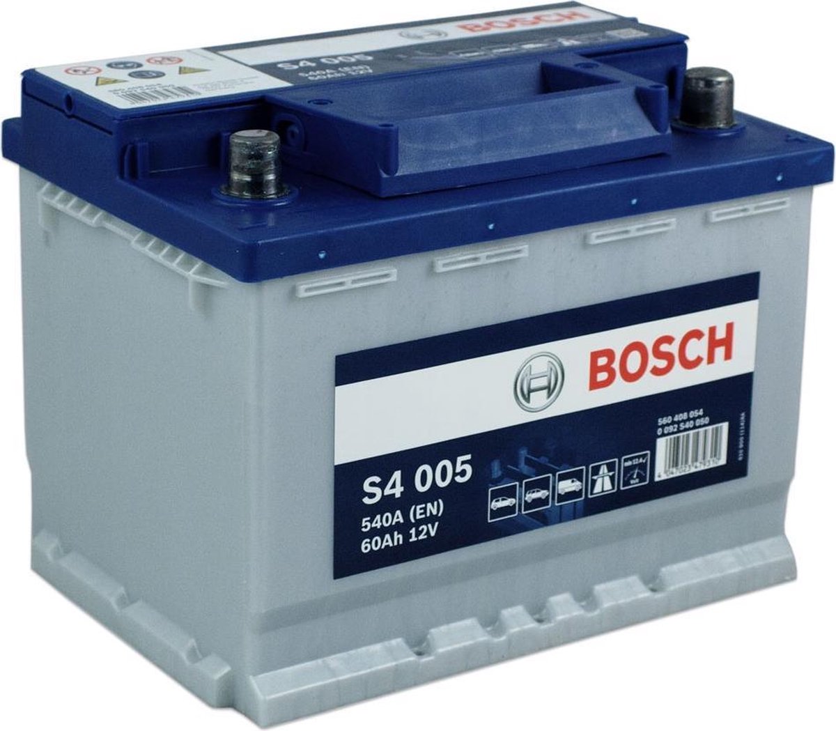 BOSCH | Batterie - S4005 - 0092 S40 050 | 12V 60Ah | bol