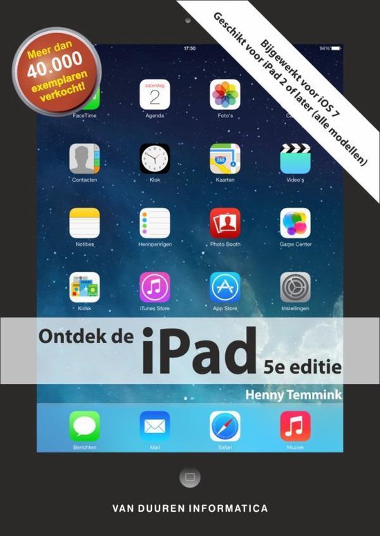 Cover van het boek 'Ontdek de iPad deel 5' van Henny Temmink