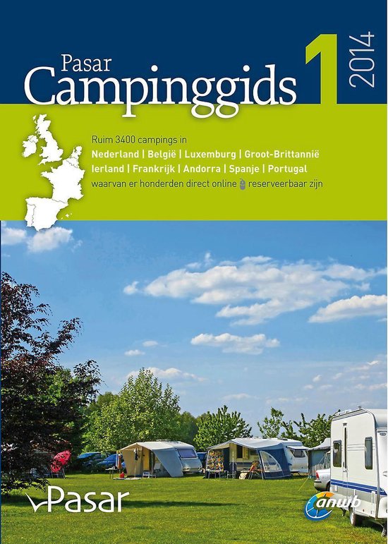 Cover van het boek 'Campinggids  / 1 - 2014'