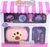 Jonotoys Speelset Puppy Club Junior Fuchsia 10-delig