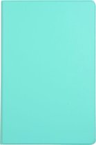 Samsung Galaxy Tab S7+ Hoes - Mobigear - Folio 3 Serie - Kunstlederen Bookcase - Turquoise - Hoes Geschikt Voor Samsung Galaxy Tab S7+