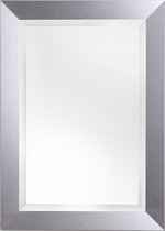 Moderne Spiegel 106x136 cm Zilver - Ellie