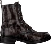 Gabor 791 Veterboots - Laarzen Met Veters - Dames - Bruin - Maat 38