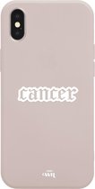 iPhone XS Max Case - Cancer Beige - iPhone Zodiac Case