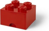 LEGO Opberglade - Brick 4 - Rood