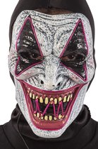 Carnival Toys Verkleedmasker Met Licht Horror Clown 26 X 30 Cm