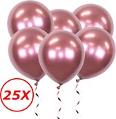 Ballons rouge anniversaire Décoration Ballons à l' hélium Fête Decoration Valentine Décoration Chrome Rouge - 25 Pcs