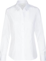 Seidensticker dames blouse regular fit - wit - Maat: 38