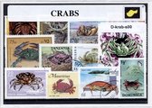 Krabben – Luxe postzegel pakket (A6 formaat) : collectie van verschillende postzegels van krabben – kan als ansichtkaart in een A6 envelop - authentiek cadeau - kado - geschenk - k
