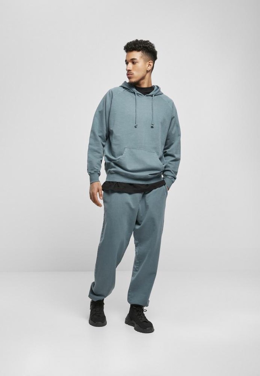 Urban Classics Overdyed Hoodie/trui M Blauw