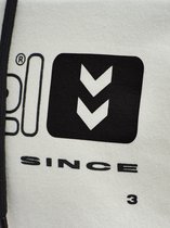 Hummel sportief sweatshirt Natuurwit-M (L)