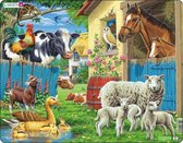 legpuzzel Maxi Boerderijdieren 23 stukjes