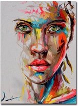 Abstracte Graffiti Print Print Poster Wall Art Kunst Canvas Printing Op Papier Living Decoratie 15X20cm Multi-color