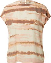Tom Tailor Denim blouse mock Donkerbruin-L