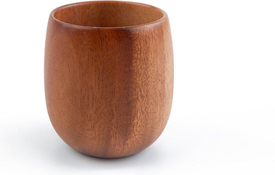 Khaya - set houten bekers - Japans theekopje - duurzaam - vegan