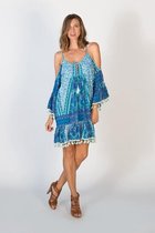 Hippy Chick Ibiza blouse Napea Aqua - L