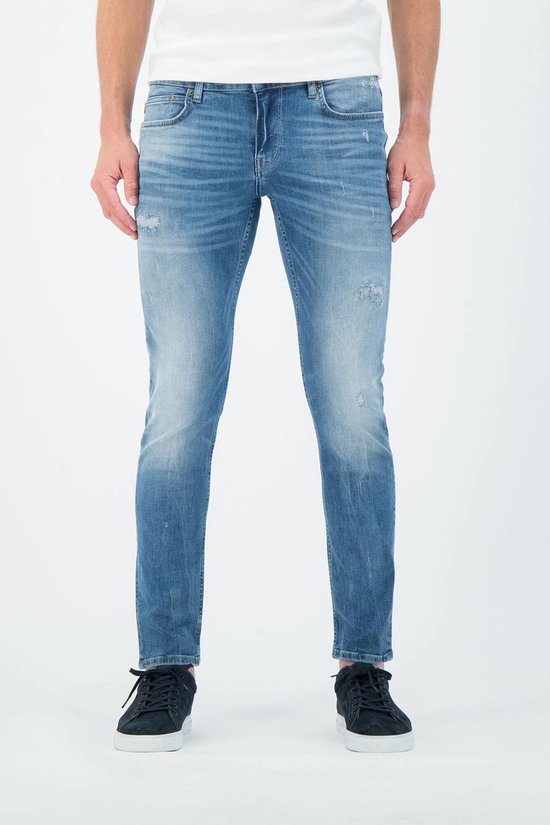 GARCIA Fermo Heren Superslim Fit Jeans Blauw - Maat W29 X L32 | bol.com