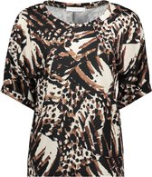 SisterS point T-shirt New Low 3 Blk/vanilla/car Dames Maat - L