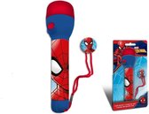 Spiderman Zaklamp - Spider-Man- Marvel - Rood - 11 x 21CM