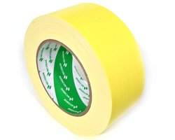 Nichiban Gaffa Tape NT1200 Duct Tape 50 mm / 25 meter in geel - Originele Gaffer Tape