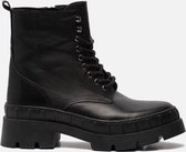 Ann Rocks Veterboots zwart - Maat 42