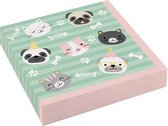 servetten dieren 33 x 33 cm papier 20 stuks