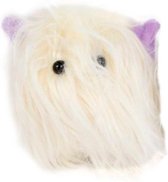 knuffel Glamour Ball junior 10 cm pluche geel