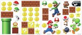 muurstickers super mario bros junior vinyl 45 stuks