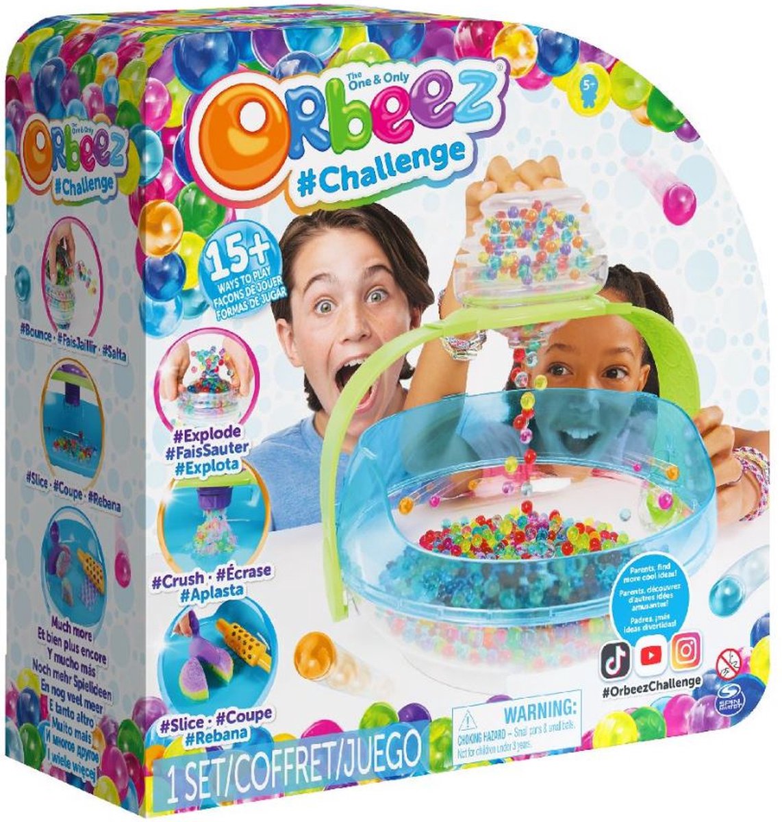 Orbeez Challenge - Speelslijm - 2000 Waterparels -Sensorisch Speelgoed - Orbeez