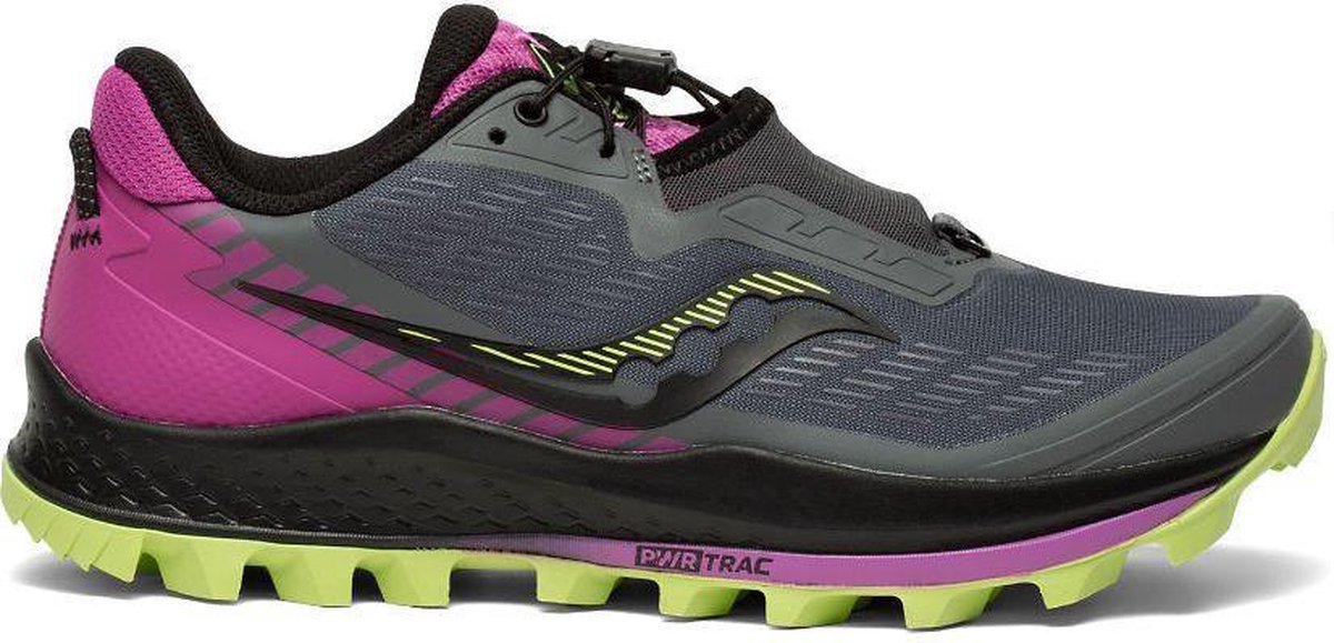 Saucony Peregrine 11 ST Trailrunschoenen - Grijs - Dames