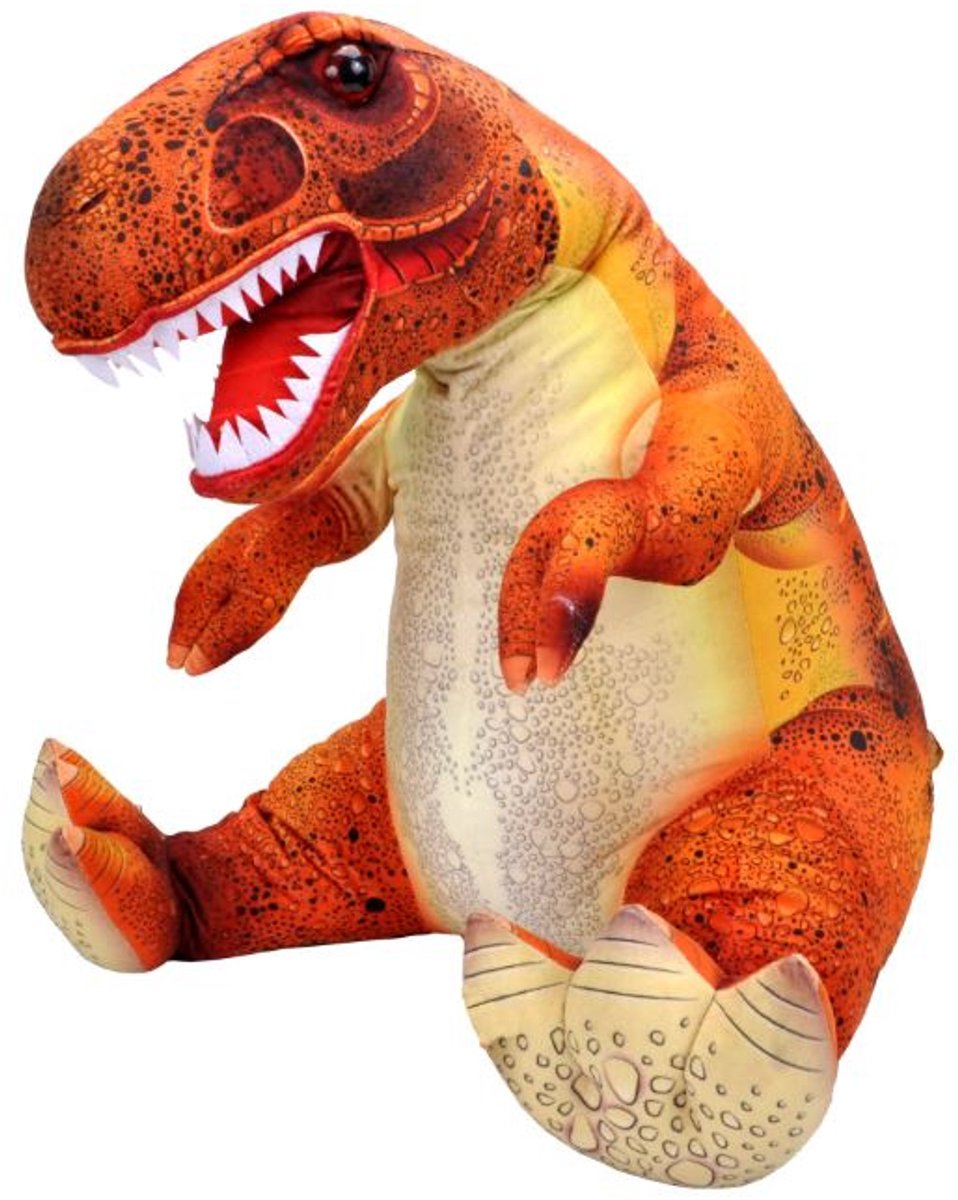 Wild Republic Knuffel T-rex Junior 58 Cm Pluche Oranje