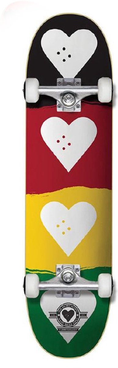 Compleet Skateboard Heart Supply Quad Logo / 8.25 Groen