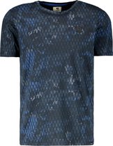 Garcia Heren T-shirt Blauw - Maat XL