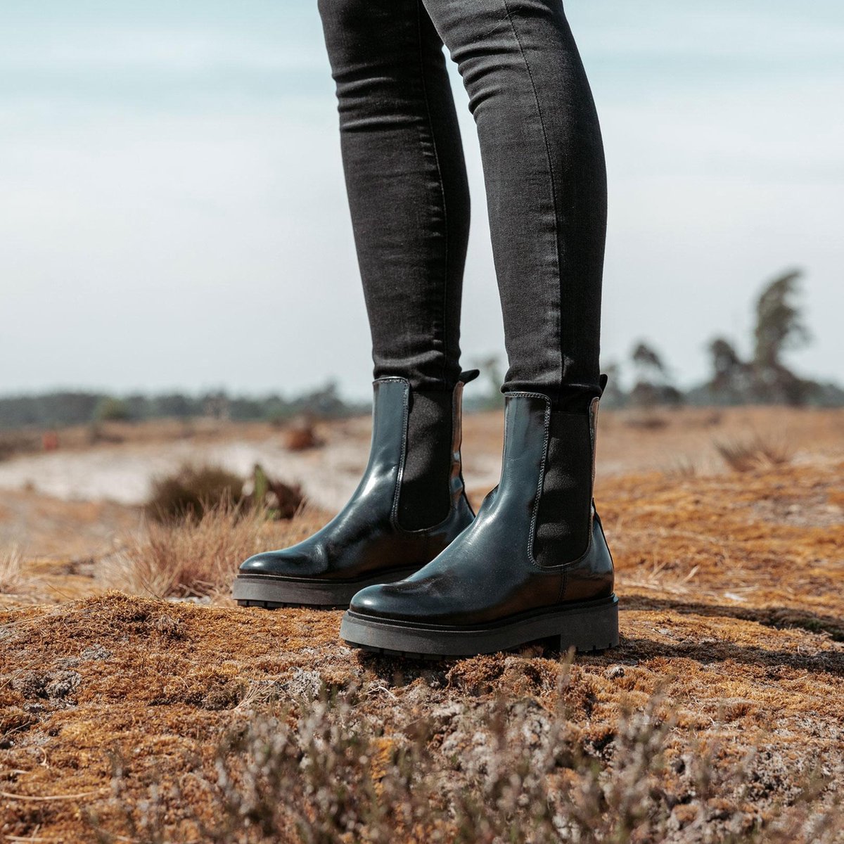 VIA VAI Alexis Zarah Chelsea boots dames - Enkellaarsjes dames - Beige -  Maat 41 | bol.com