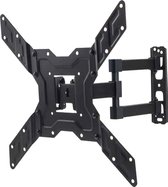 Ophangbeugel TV - Zinaps TV Mount, zwenkbaar kantelmontage voor 26-55 inch flat en gebogen tv's tot 35 kg, max. VESA 400 x 400 mm (WK 02131)