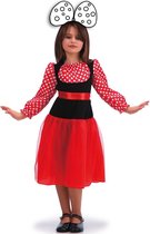 Carnival Toys Verkleedjurk Minnie Mouse Meisjes Fluweel/satijn Mt 140