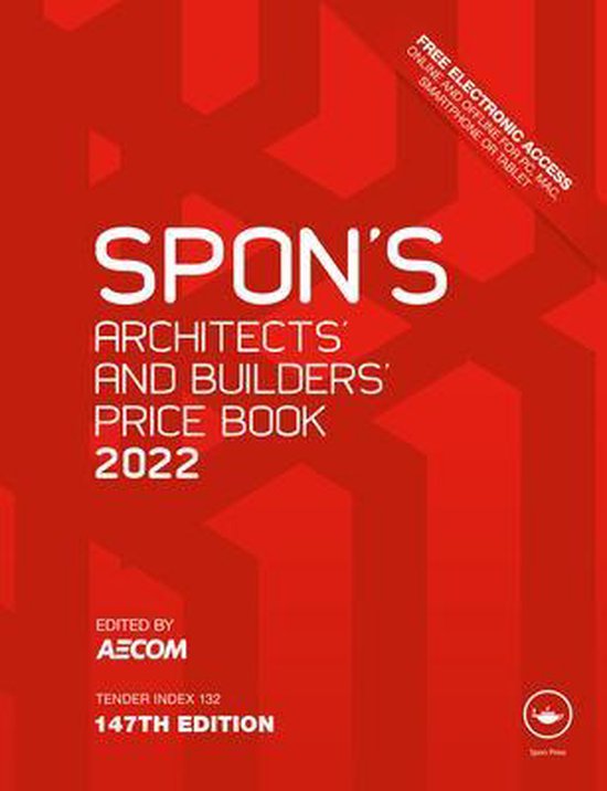 Spon's Price Books - Spon's Architects' and Builders' Price  ... - cover