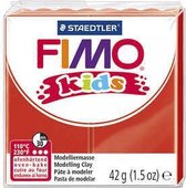 FIMO® Kids boetseerklei, rood, 42 gr/ 1 doos