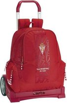 Schoolrugzak met Wielen Evolution Real Sporting de Gijón Rood