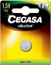 Alkalinebatterij Cegasa LR44 1,5 V