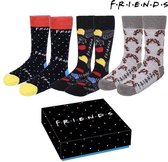 Sokken Friends (Één maat) (3 uds) Multicolour