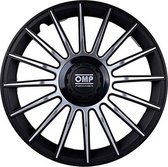 Hubkap OMP OMP1310 Zwart Ziverachtig 13" (4 uds)