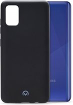 Samsung Galaxy A41 Hoesje - Mobilize - Rubber Gelly Serie - TPU Backcover - Zwart - Hoesje Geschikt Voor Samsung Galaxy A41