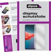 dipos I 6x Beschermfolie helder compatibel met ZTE Axon 20 5G Folie screen-protector (expres kleiner dan het glas omdat het gebogen is)