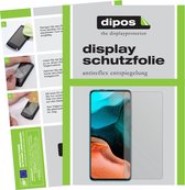 dipos I 2x Beschermfolie mat geschikt voor Xiaomi Redmi K30 Pro Zoom Folie screen-protector (expres kleiner dan het glas omdat het gebogen is)