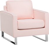 Beliani VIND - Fauteuil - roze - polyester